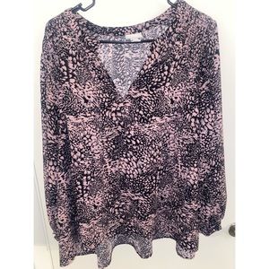 Snakeskin Blouse